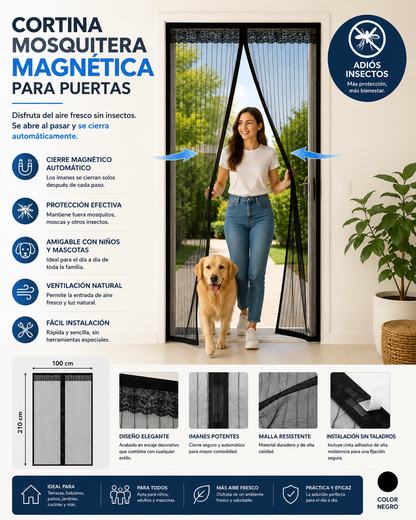 Mosquitera para puertas