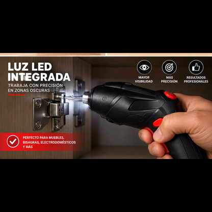 Kit Destornillador Eléctrico 47 en 1