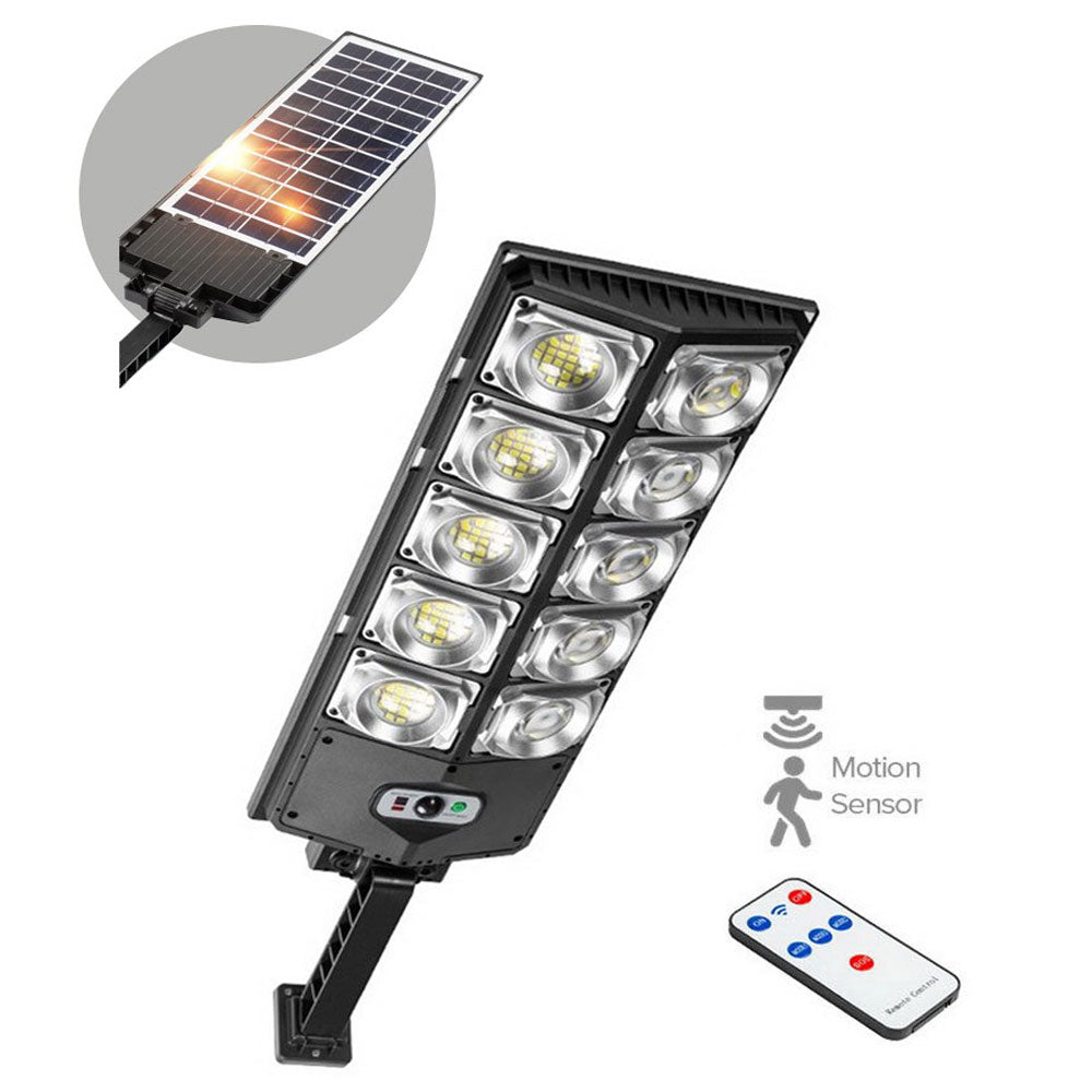 Solar light with 10 LED lights and motion sensor